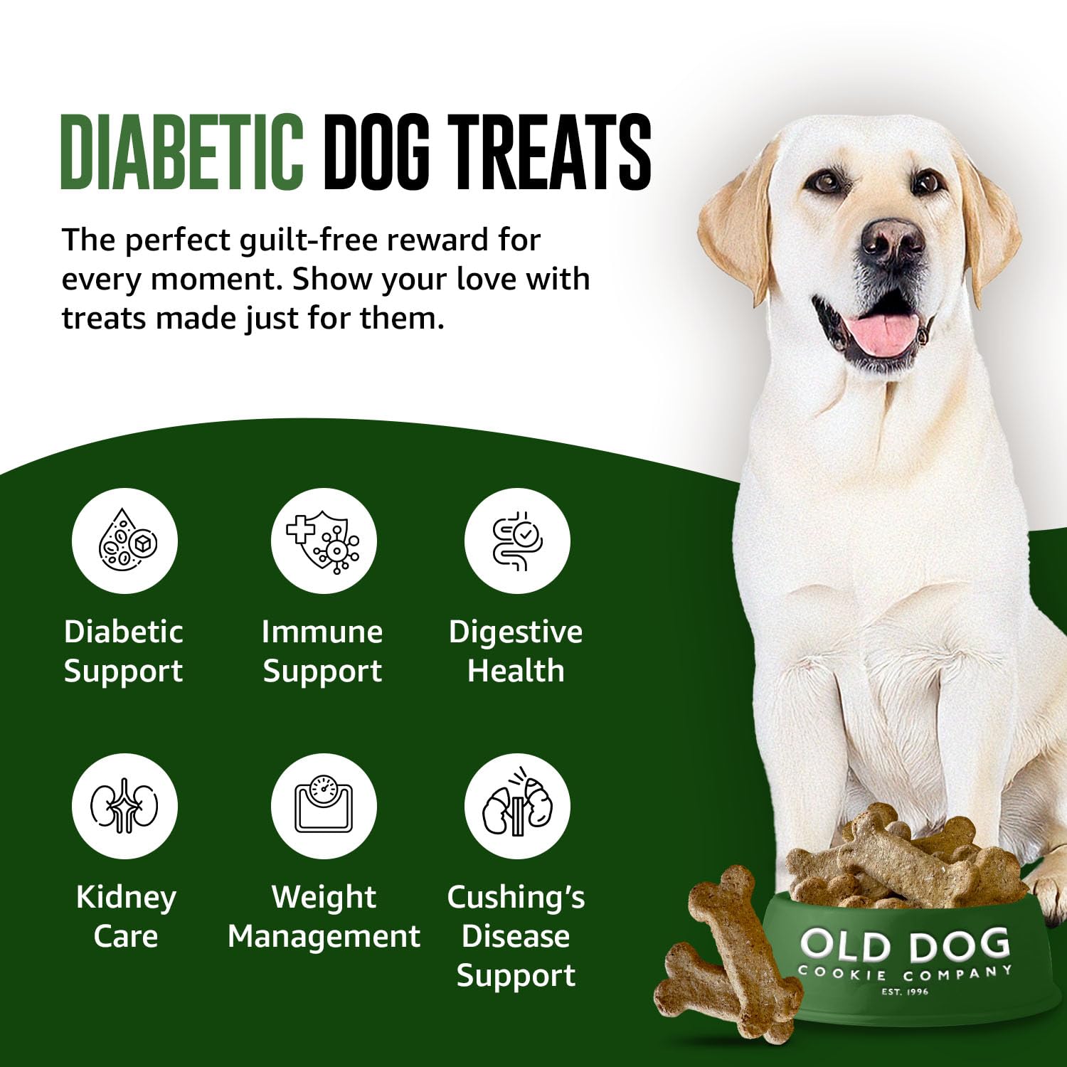 Old Dog Cookie Company galletas crujientes, premio de entrenamiento para perros