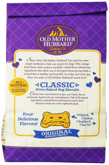Empaque original de Old Mother Hubbard con dos paquetes para mantener la frescura.
