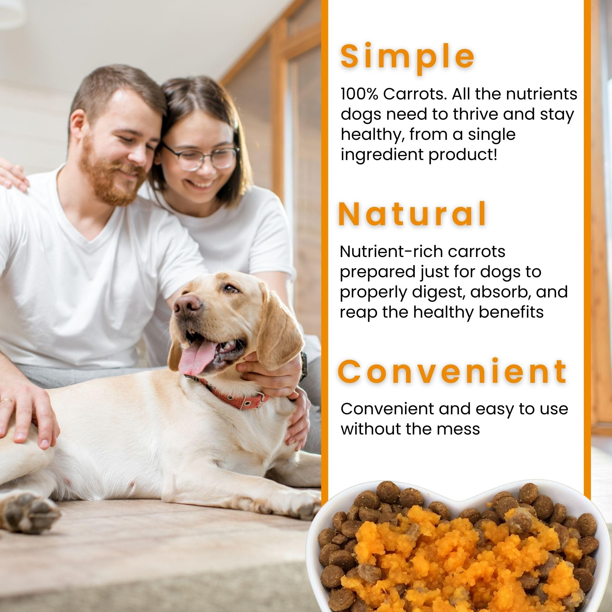 Olewo Zanahorias Originales para Perros: complemento nutritivo para comedores exigentes