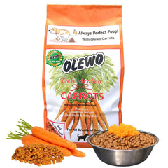 Olewo Zanahorias Originales para Perros: equilibrio de heces gracias a fibra y probióticos