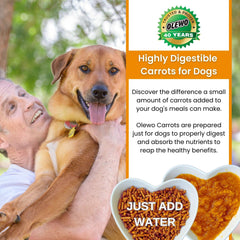 Olewo Zanahorias Originales para Perros: cuidado del pelaje y piel saludable