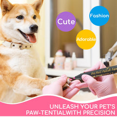 OLINGYOU: esmalte seguro para mascotas sin olor, fácil de aplicar.