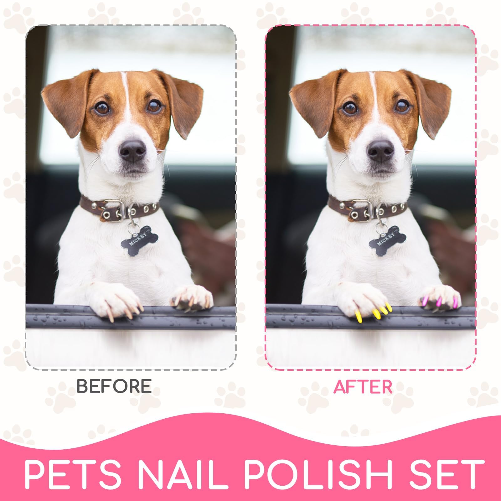 OLINGYOU esmalte para uñas de perro 15 colores mate para mezclar