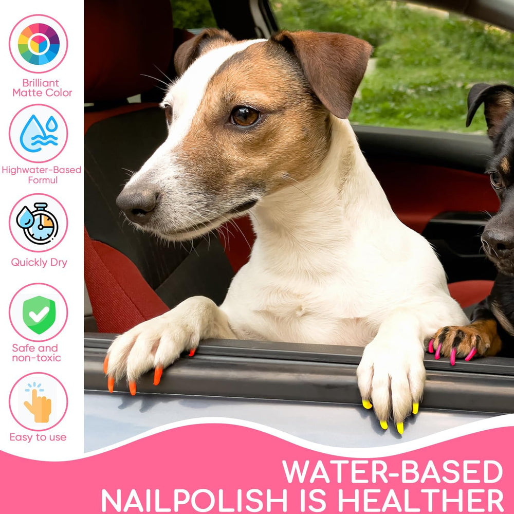 OLINGYOU esmalte para uñas de perro seguro para mascotas, uso diario