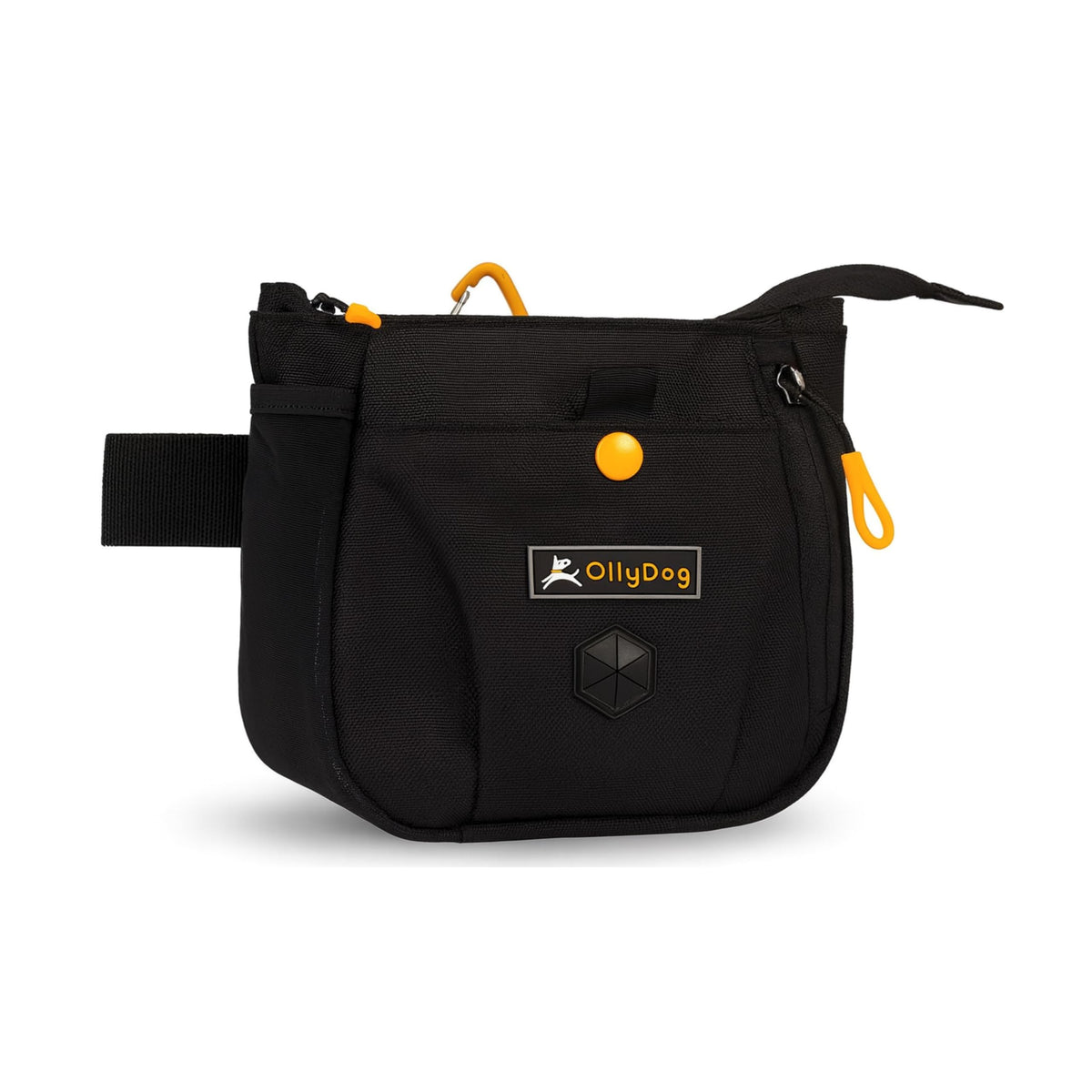 OllyDog Backcountry Day Bag, vista frontal, ideal para entrenamiento con manos libres.