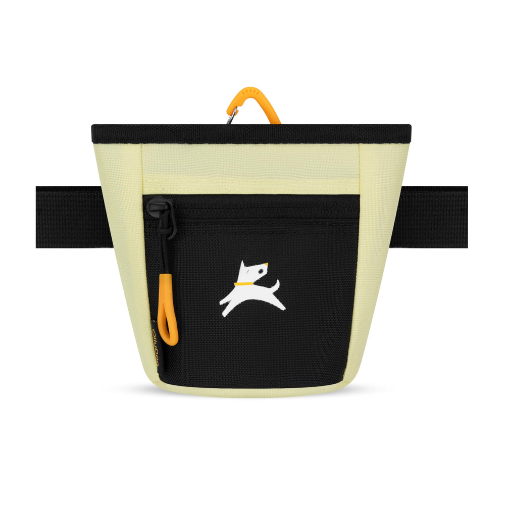 OllyDog bolsa de golosinas para perro en cintura, acceso rápido durante el adiestramiento.