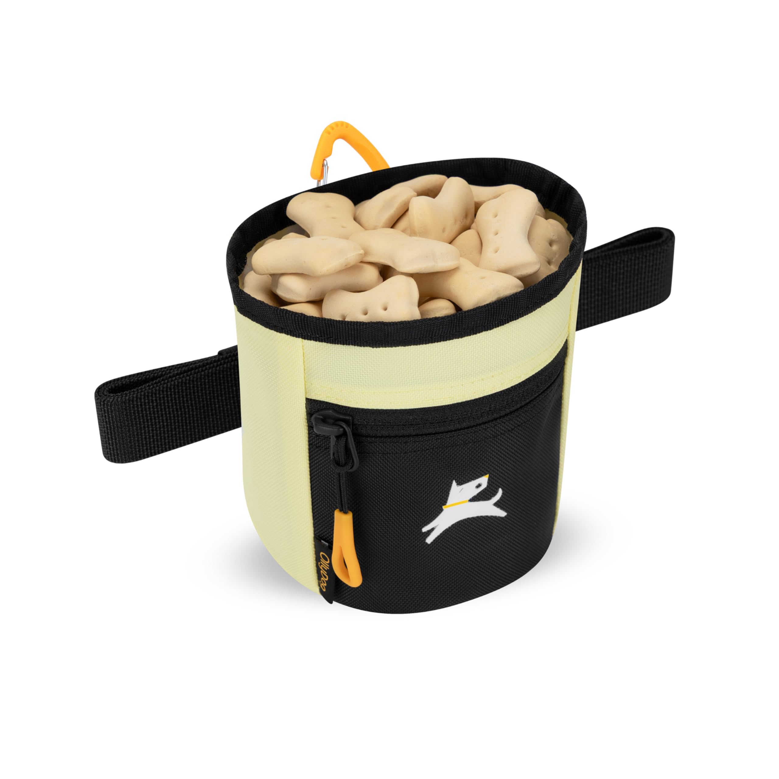 OllyDog bolsa duradera y sostenible para sesiones de entrenamiento al aire libre.