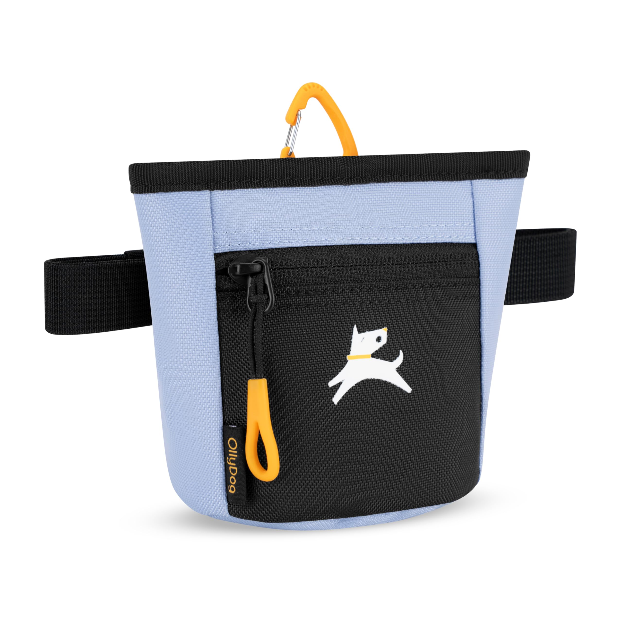 OllyDog bolsa de premios: sujeción al cinturón para acceso rápido durante sesiones de adiestramiento.