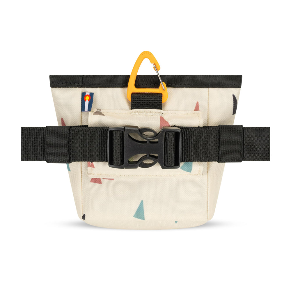 OllyDog Goodie Treat Bag Terrazzo, tejido reciclado, duradero y resistente al agua.