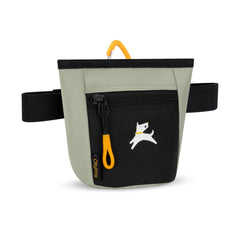 OllyDog Goodie Treat Bag se usa de tres formas para entrenamiento sin manos.