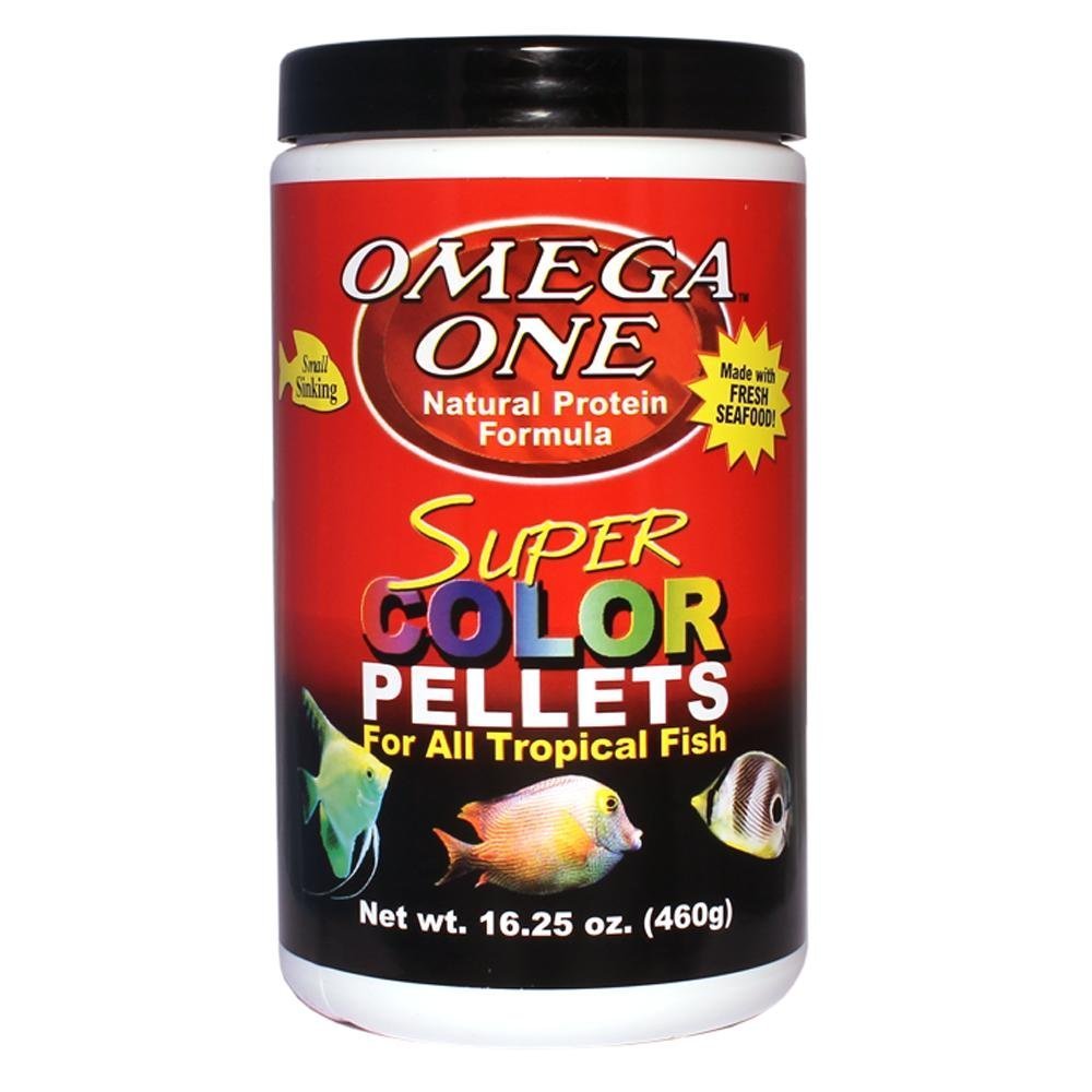 Omega One Granulados Color Hundimiento mejora el color y la vitalidad de los peces