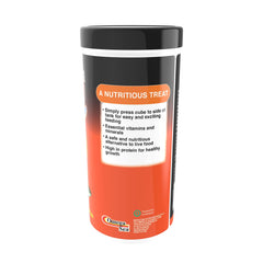  Omega One gusanos tubífex liofilizados, etiqueta nutricional clara y útil.