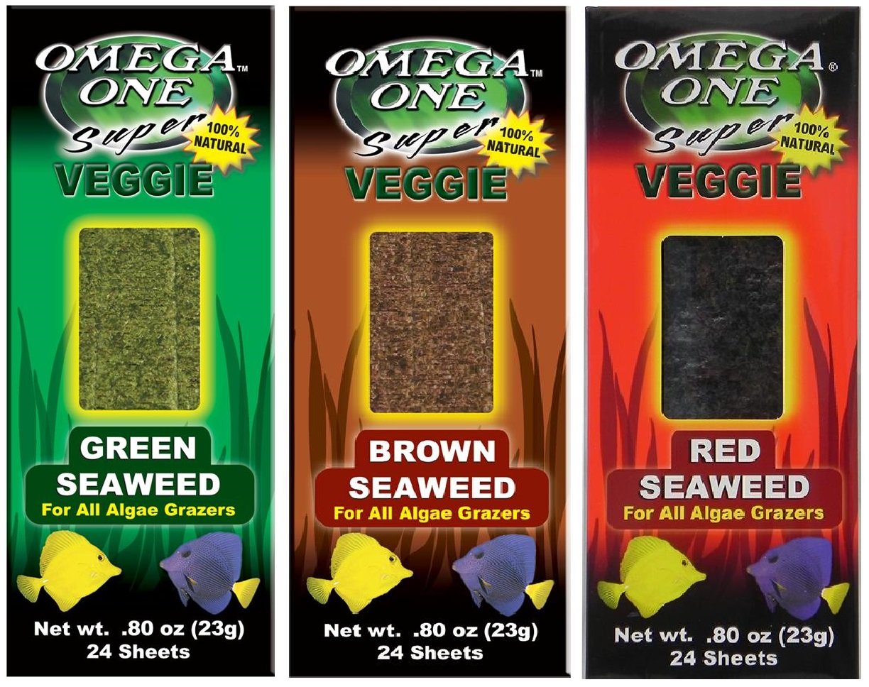 Omega One Super Veggie alga verde con empaque reutilizable para frescura