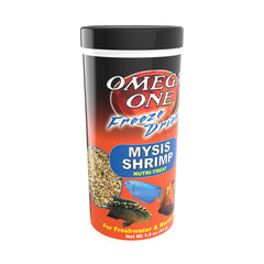 Omega One camarones Mysis en trozos, fuente de proteínas para peces