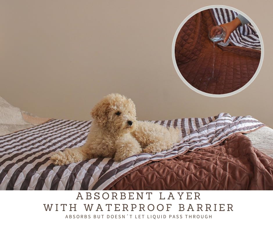 Omilu manta resistente a arañazos y pelo para hogares con mascotas.