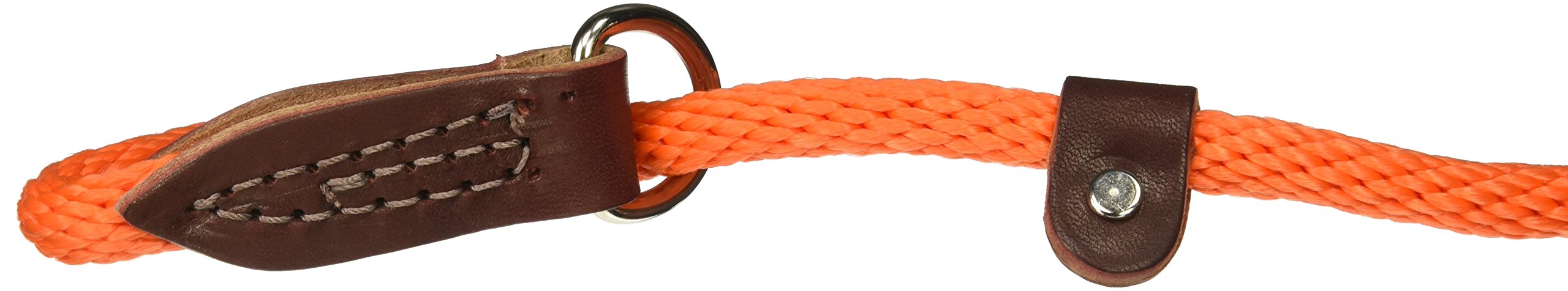 OmniPet correa deslizante, detalle cuero latigo y costura de nylon, duradera.