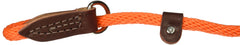 OmniPet correa deslizante, detalle cuero latigo y costura de nylon, duradera.