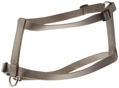 Arnés OmniPet Kwik Klip de nilón, color luna plateada, para perros medianos.