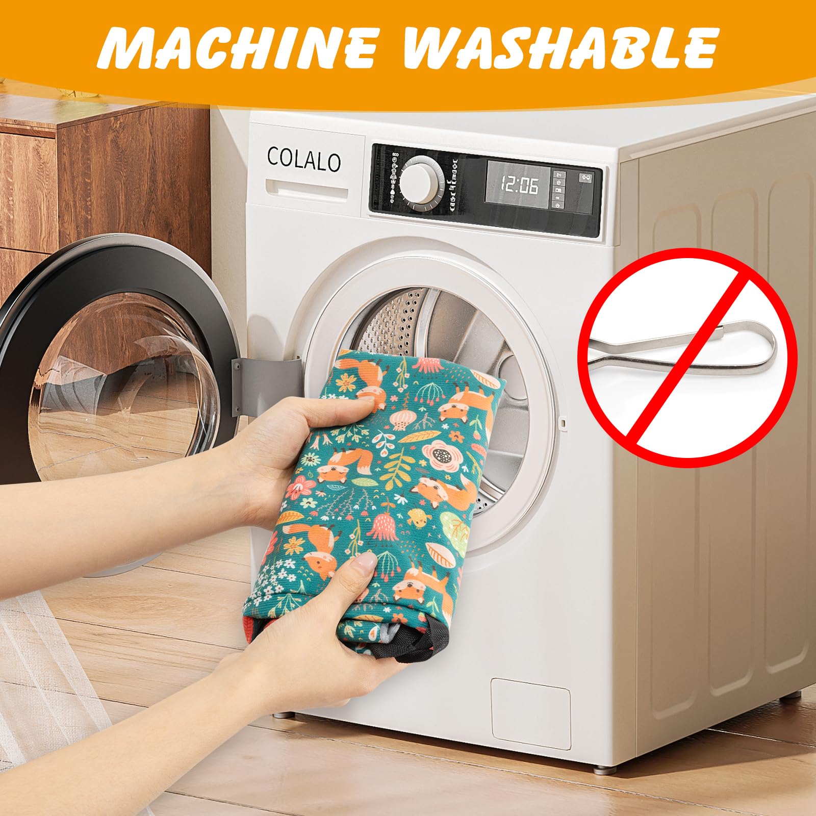 Ondware estampado atractivo mejora la jaula y estimula el juego.