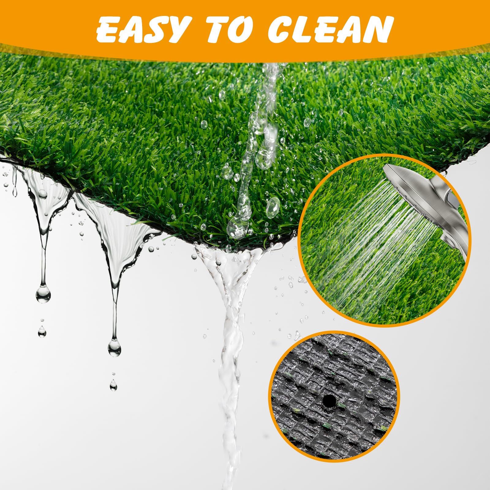Ondware alfombra lavable y reutilizable, perfecta para sesiones repetidas.