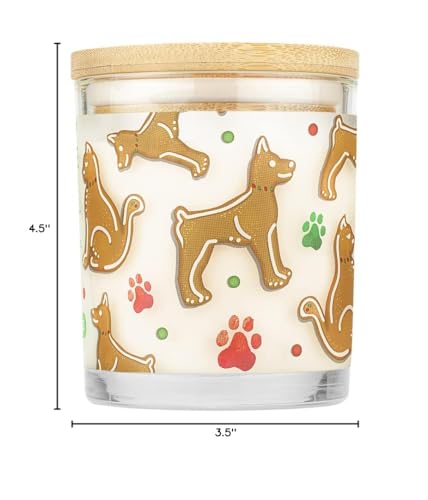 One Fur All pack de dos velas de navidad.