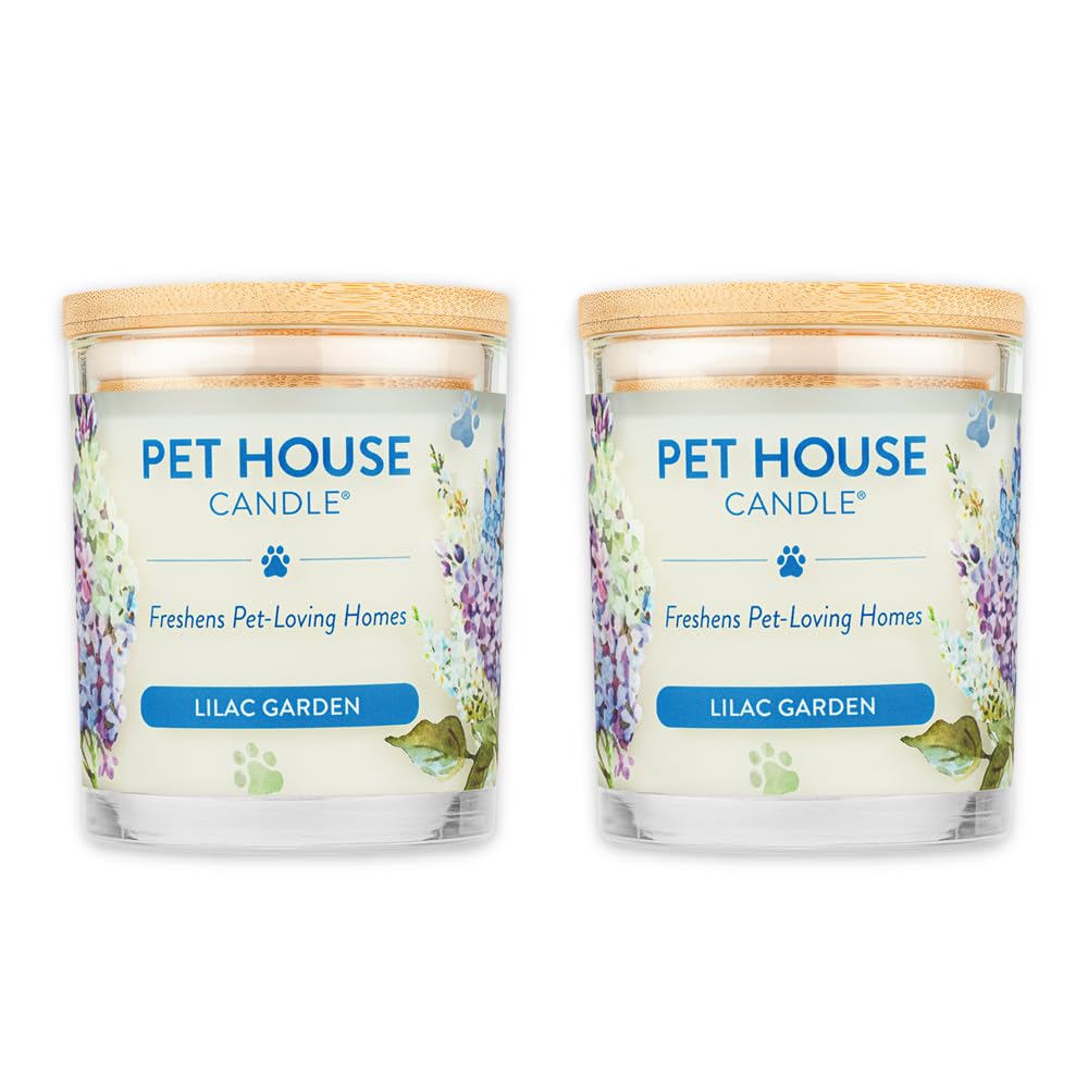 Vela One Fur All para hogar de mascotas con lavanda; aroma calmante para salón.
