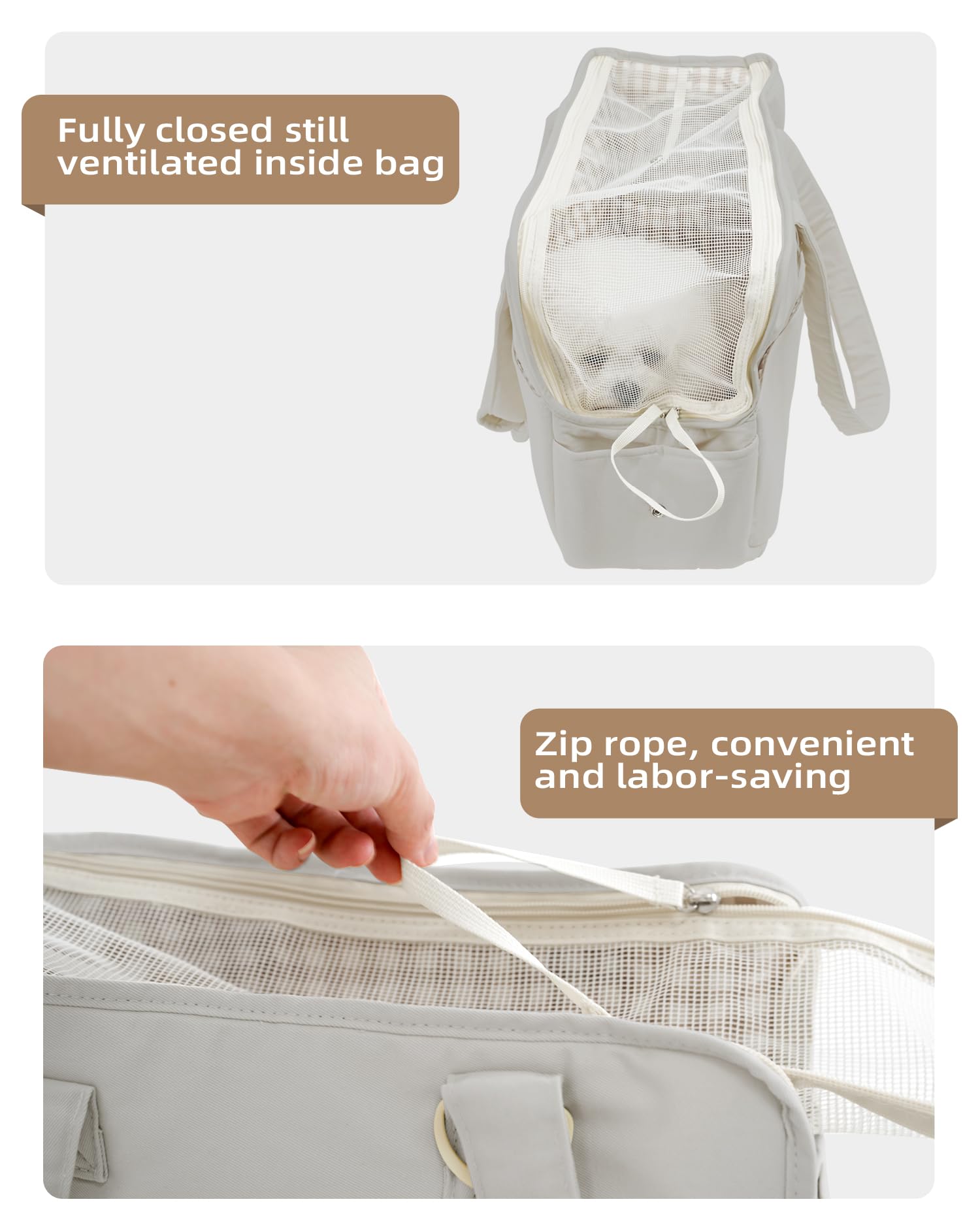 ONECUTE transportin con capacidad para mascotas hasta 2-7 kg, ideal para pequeñas