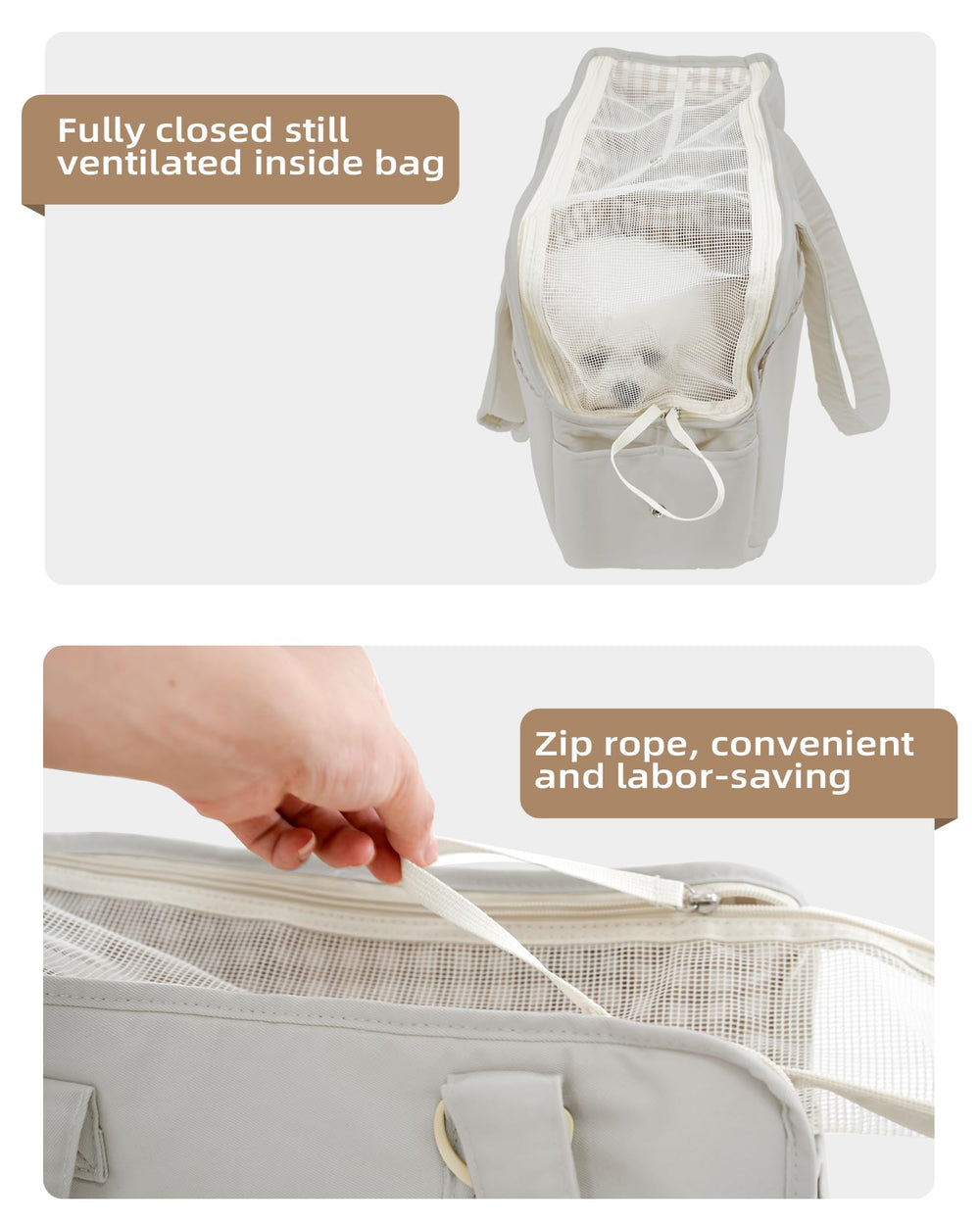 ONECUTE transportin con capacidad para mascotas hasta 2-7 kg, ideal para pequeñas