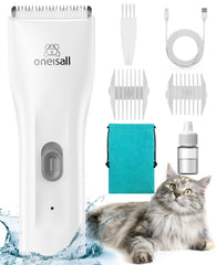 Oneisall cortapelos gatos pelaje enmarañado ofrece acabado suave.