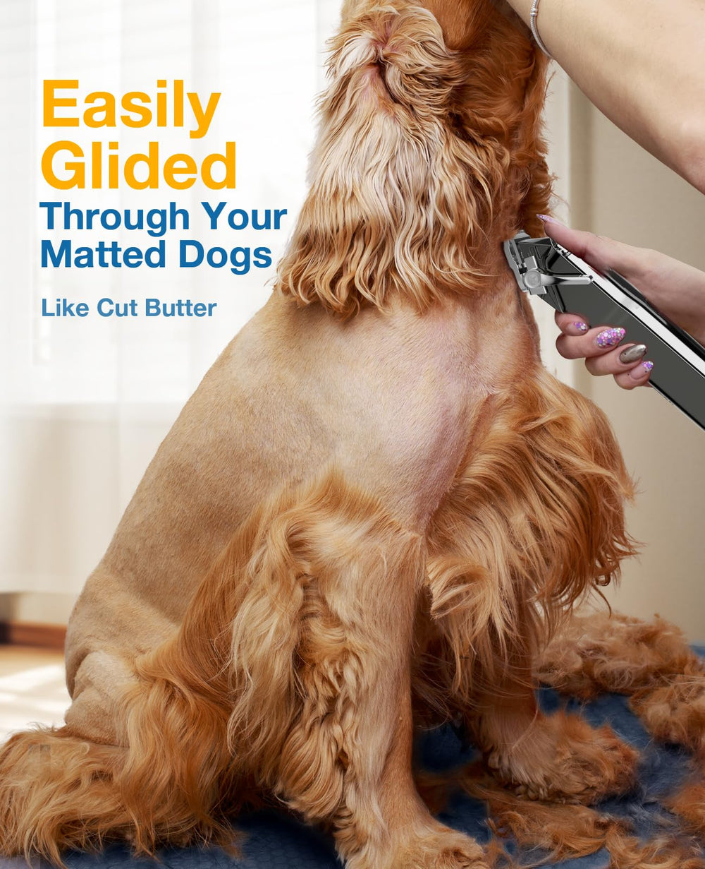 oneisall cortapelos para perros con bajo nivel de ruido para peluquería calmada.