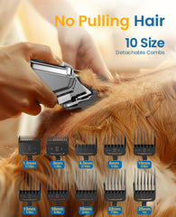 oneisall cortapelos para perros con carga USB rápida para grooming portátil.