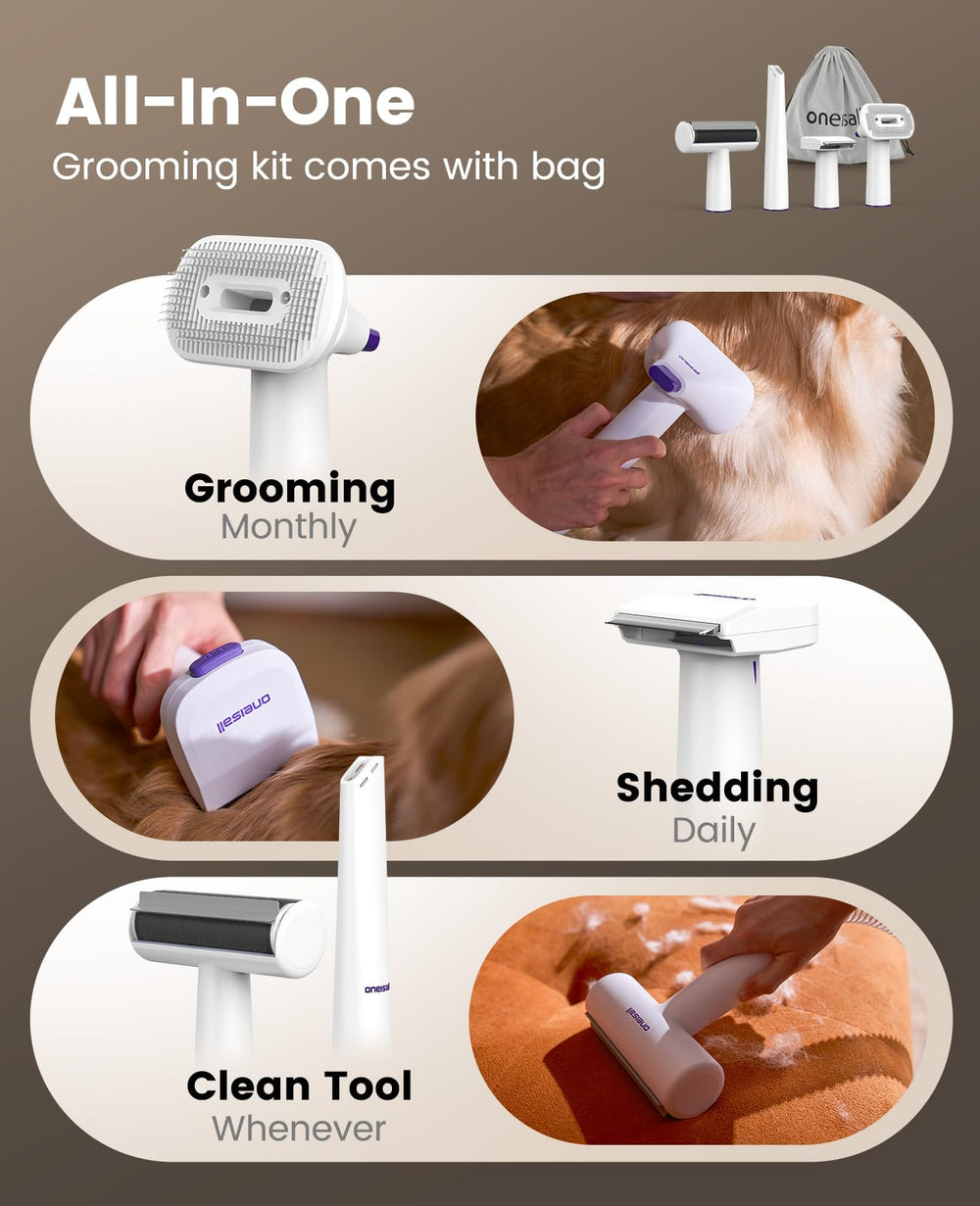 Oneisall accesorios múltiples ofrecen versatilidad para muebles, suelos y ropa.