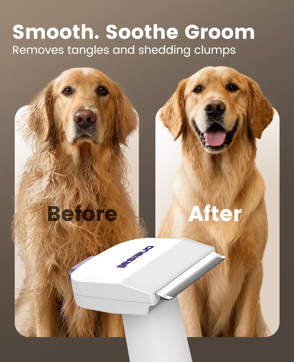 Oneisall capacidad 1-5l reduce pausas durante grooming.