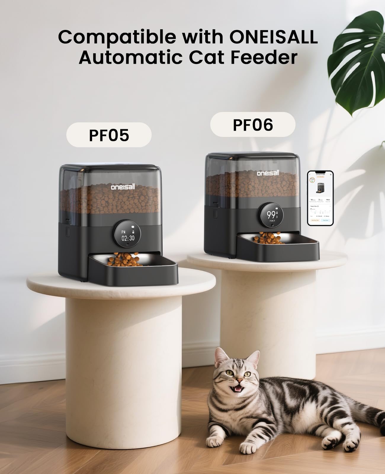 Oneisall mantiene la frescura de la comida de gato en cada racion