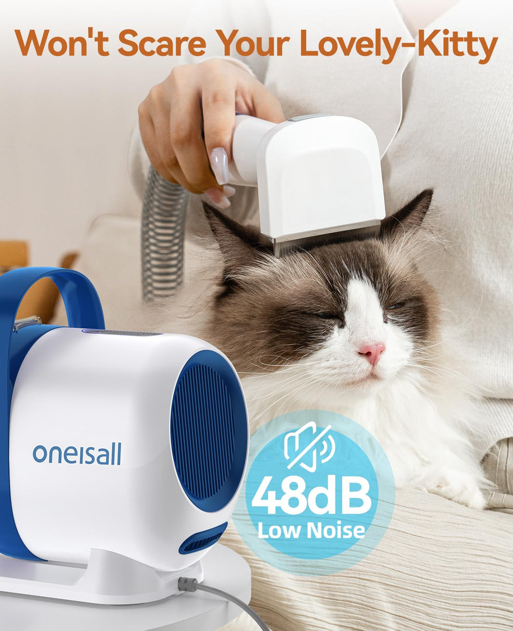 Oneisall kit-seis-herramientas-cuidado-gato: conjunto completo para aseo y desprendimiento.