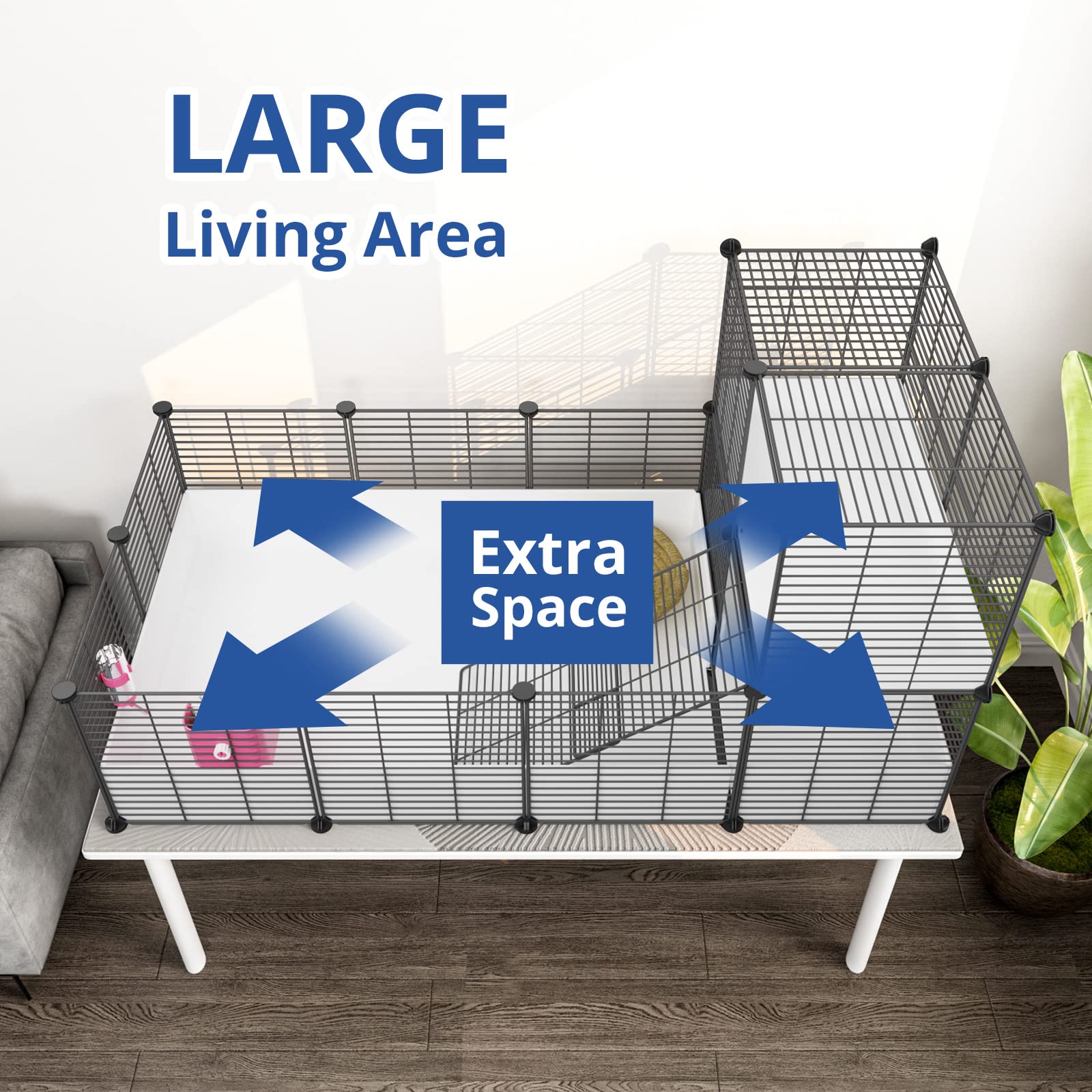 Diseño loft de Oneluck con dos hábitats conectados por rampa
