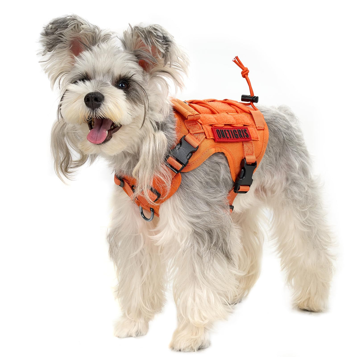 ONETIGRIS arnés táctico para perro con asa superior para control seguro.