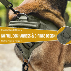 ONETIGRIS panel MOLLE en ambos lados para accesorios útiles.