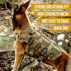 ONETIGRIS paneles MOLLE laterales para accesorios y kits de servicio.
