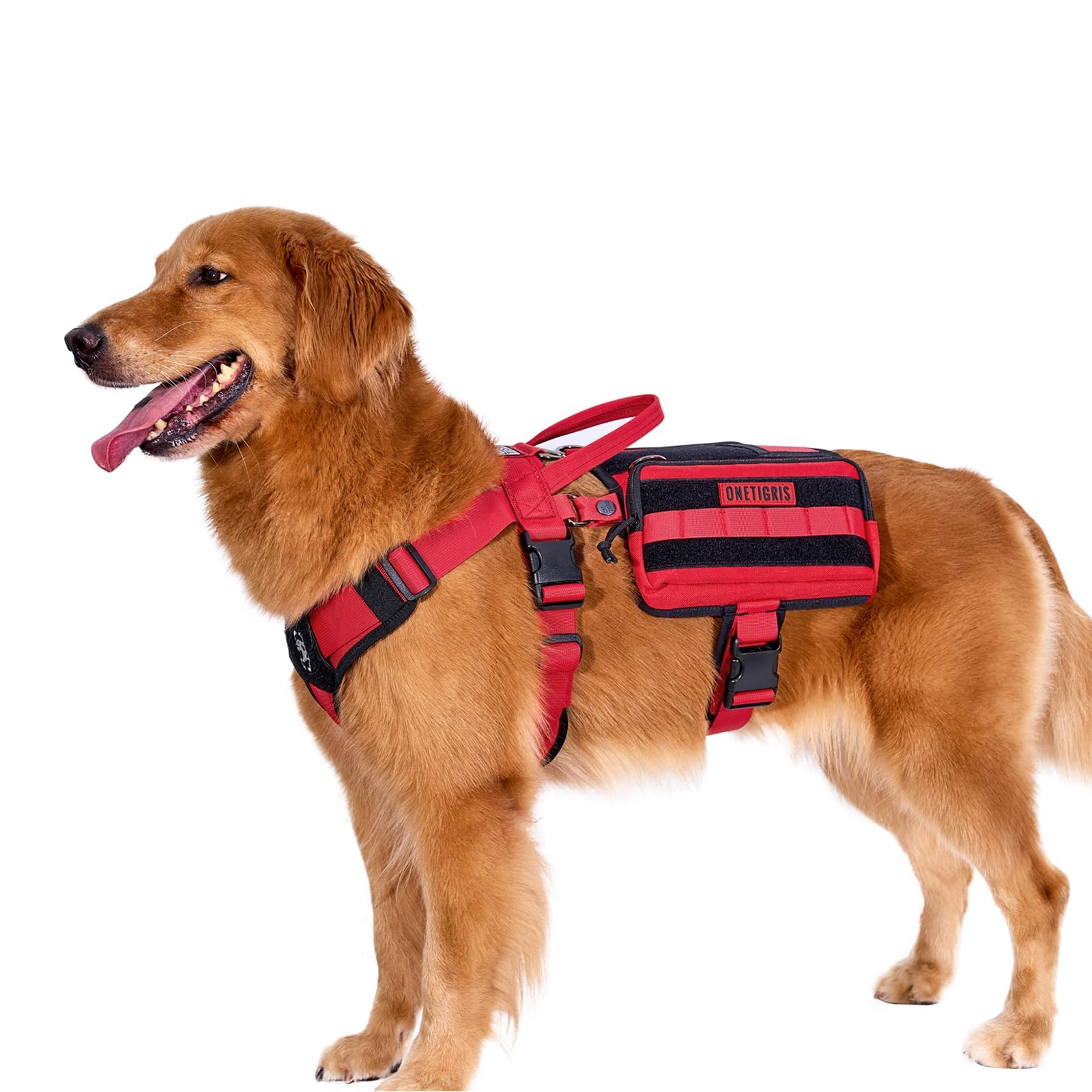 Arnés de servicio Onetigris ergonómico para comodidad durante paseos.