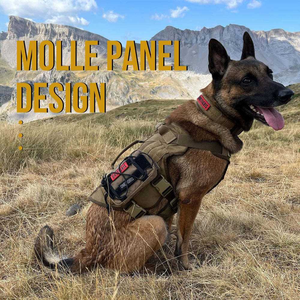 ONETIGRIS talla XL con diseño ergonómico para perros grandes.
