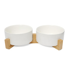 OniAnt plato cerámico de 28-7oz para alimentación estable y fácil de limpiar.