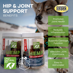 Gomitas masticables de Only Natural Pet para perros activos.