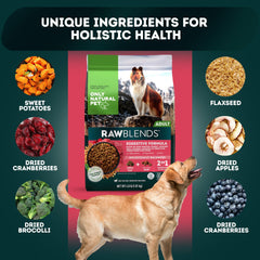 Only Natural Pet Raw Blends: ingredientes naturales enteros para una nutrición equilibrada