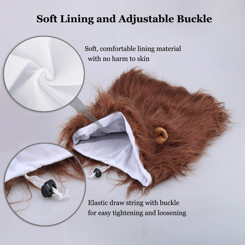 Onmygogo ajuste cuello: seguro para perros de cuello 60–80 cm.