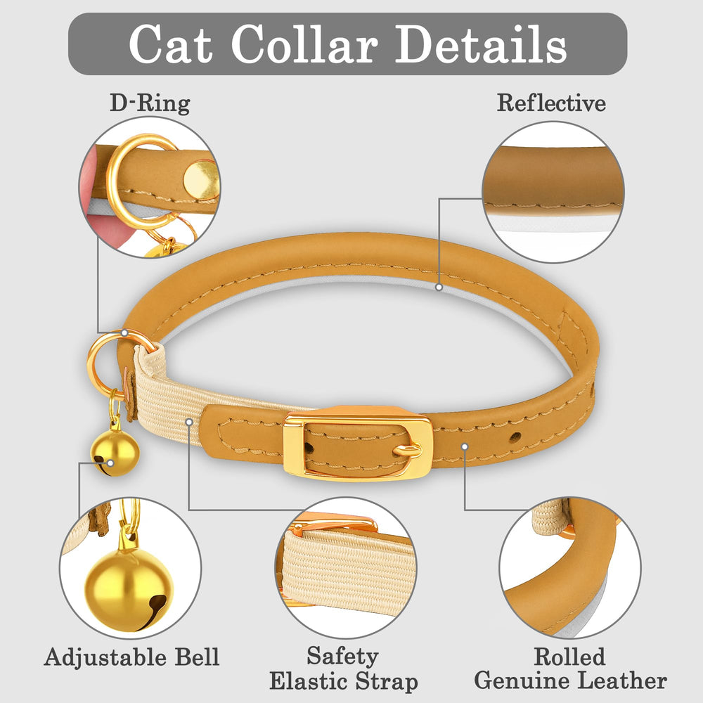 OOPSDOGGY collar gato, cascabel removible para mayor seguridad