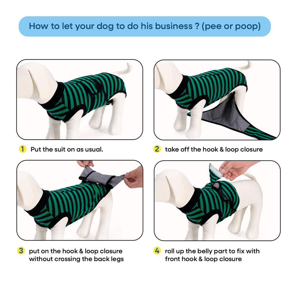 OPAW Recovery Suit sin cono: permite comer y dormir sin molestar la herida