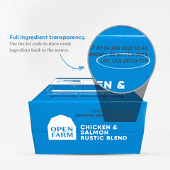 Open Farm, calabaza nutritiva aporta fibra y sabor suave.