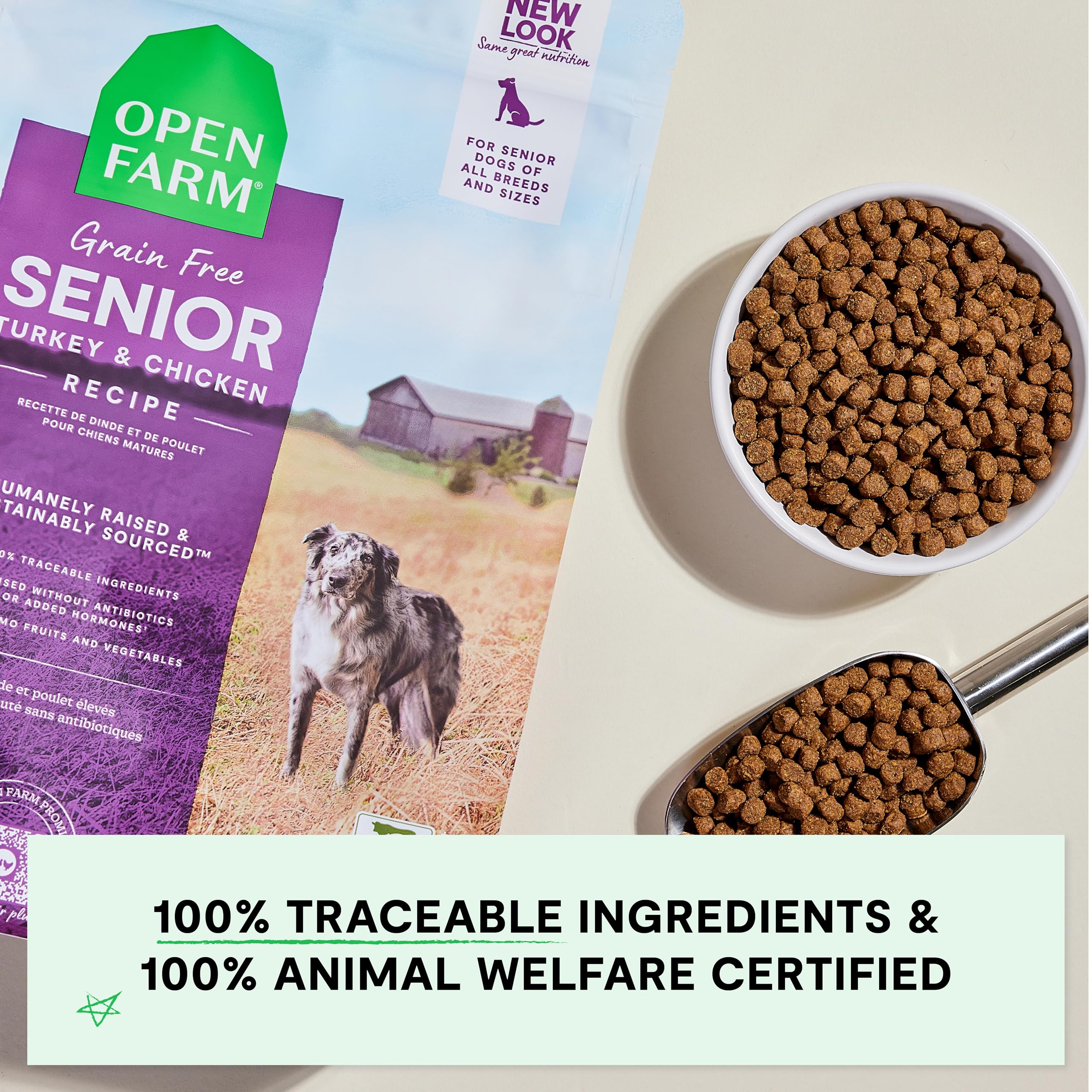 Open Farm trazabilidad: ingredientes 100% rastreables y sin maíz