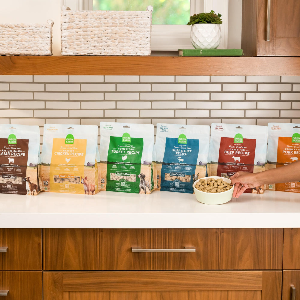 Open Farm Puppy Morsels: sin conservantes artificiales para opción natural.